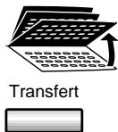 OLIVETTI COPIA 9916 - Activation du mode de transfert - 3