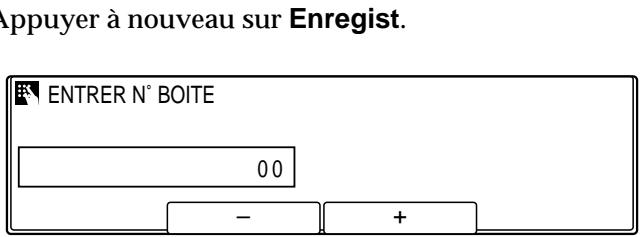 OLIVETTI COPIA 9916 - Creation d'une boîte mémoire - 14