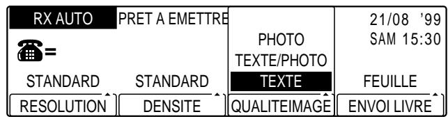 OLIVETTI COPIA 9916 - Réglage de la qualité d'image - 2