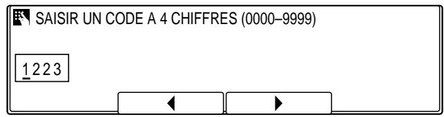 OLIVETTI COPIA 9916 - Si I'on a selectionné 02 MOT DE PASSE à l'étape 10 (p. 9-9): - 4