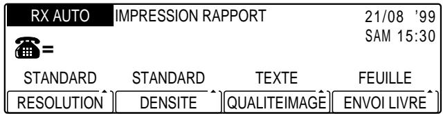 OLIVETTI COPIA 9916 - Impression d'un rapport avec les restrictions - 11