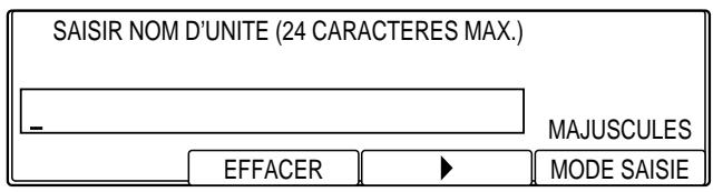 OLIVETTI COPIA 9916 - Entrer le numéro de téléphone/télécopieur à l'aide du clavier numérique. - 11