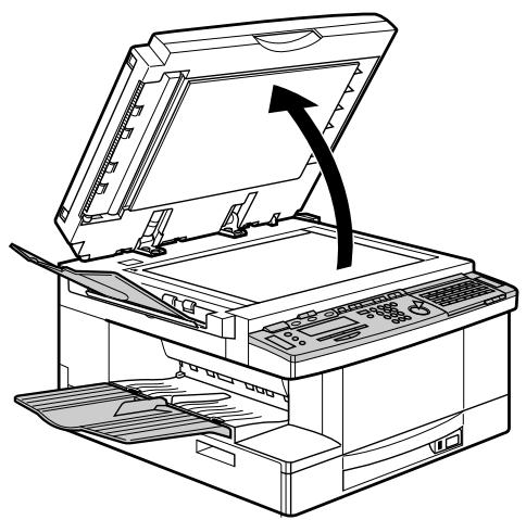 OLIVETTI COPIA 9916 - Mise en place du document sur la vitre d'exposition - 2