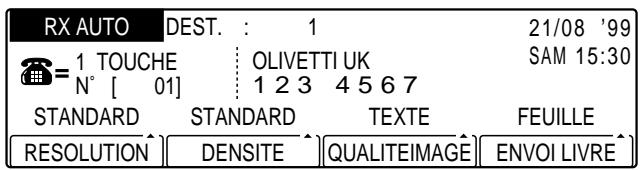OLIVETTI COPIA 9916 - Utilisation de la composition rapide 1 touche - 4