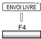 OLIVETTI COPIA 9916 - Envoi d'un document à partir de la mémoire depuis la vitre d'exposition - 3