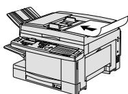OLIVETTI COPIA 9916 - Envoi d'un document avec sous-adresse et mot de passer à l'aide des touches du panneau de commande. - 2