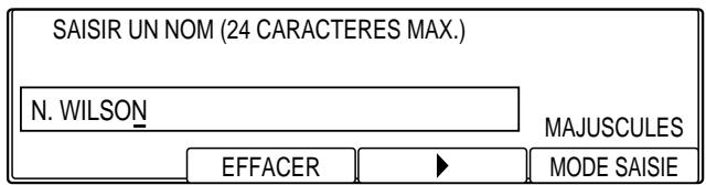 OLIVETTI COPIA 9916 - Pour modifier le nom d'expéditeur : - 4