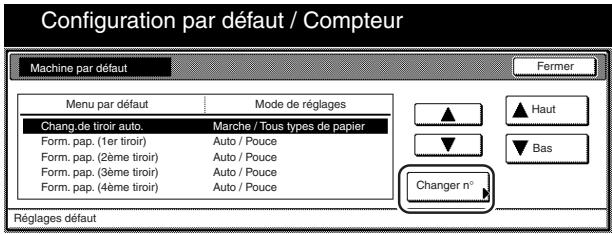 OLIVETTI D-COPIA 300 - Marche/arrêt du changement automatique de tiroir - 3