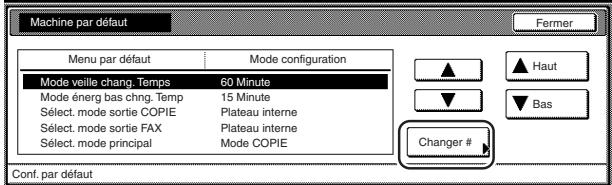 OLIVETTI D-COPIA 300 - Configuration par défaut / compteur - 1