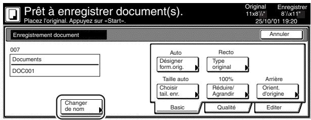 OLIVETTI D-COPIA 300 - ① Enregistrer des documents dans une boîte - 6