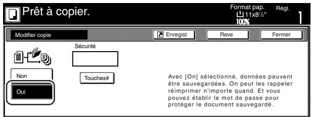 OLIVETTI D-COPIA 300 - Enregistrement d'un travail de copie pour une répétition de copie - 3