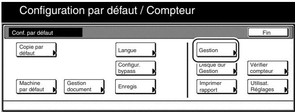 OLIVETTI D-COPIA 300 - Configuration par défaut / compteur - 2