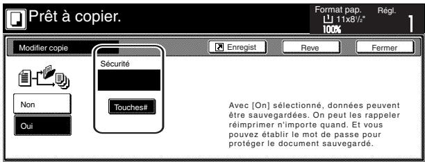 OLIVETTI D-COPIA 300 - Enregistrement d'un travail de copie pour une répétition de copie - 6