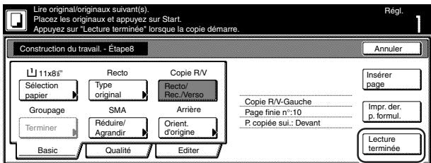 OLIVETTI D-COPIA 300 - Mettre en place les seconds originaux ("B") devant être copiés. Appuyer sur la touche [Start]. La numérisation des originaux commencera. - 17