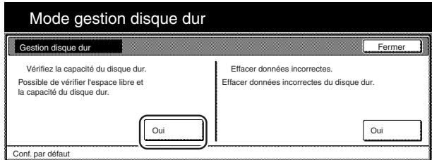 OLIVETTI D-COPIA 300 - Gestion du disque dur - 7