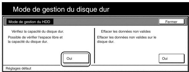 OLIVETTI D-COPIA 300 - Gestion du disque dur - 6