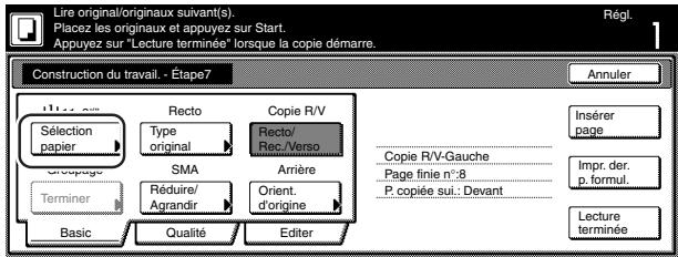 OLIVETTI D-COPIA 300 - Mettre en place les seconds originaux ("B") devant être copiés. Appuyer sur la touche [Start]. La numérisation des originaux commencera. - 11