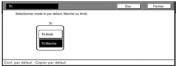 OLIVETTI D-COPIA 300 - Marche/arrêt du mode de tri - 2