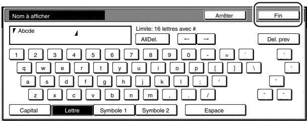 OLIVETTI D-COPIA 300 - Procédure d'entrée des caractères - 7