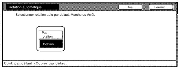 OLIVETTI D-COPIA 300 - Marche/arrêt du mode de rotation automatique - 6