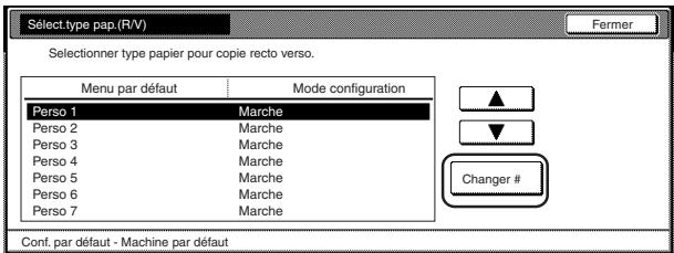 OLIVETTI D-COPIA 300 - - Type de papier personnalisé pour la copie recto/verso - 2