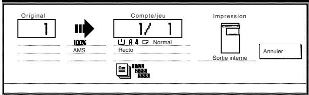 OLIVETTI D-COPIA 300 - Impression rapport en cours. - 3