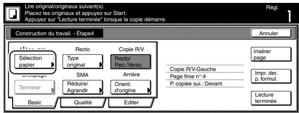 OLIVETTI D-COPIA 300 - Mettre en place les seconds originaux ("B") devant être copiés. Appuyer sur la touche [Start]. La numérisation des originaux commencera. - 1