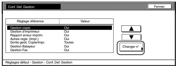 OLIVETTI D-COPIA 300 - Marche/arrêt de la gestion de fonction de copie - 1