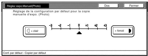 OLIVETTI D-COPIA 300 - -Réglage d'exposition manuelle (mode de photo) - 6