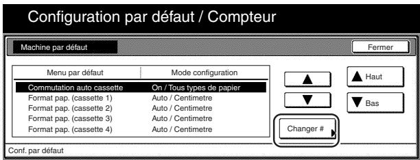OLIVETTI D-COPIA 300 - Marche/arrêt du changement automatique de tiroir - 4