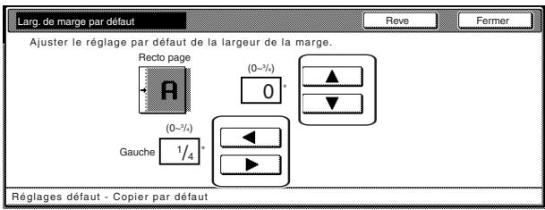 OLIVETTI D-COPIA 300 - Largeur de marge - 1