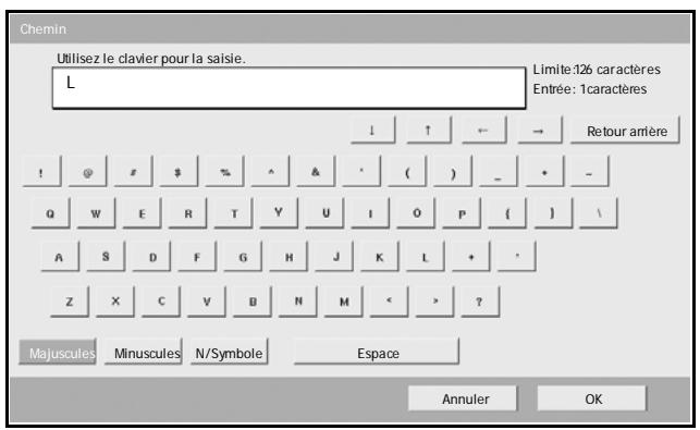 OLIVETTI D-COPIA 500MF - Saisie de caractères - 1