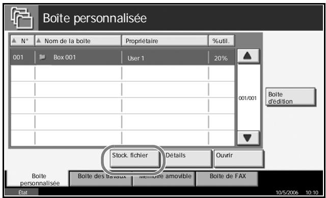 OLIVETTI D-COPIA 500MF - Stockage de documents dans la Boîte personalisée - 4