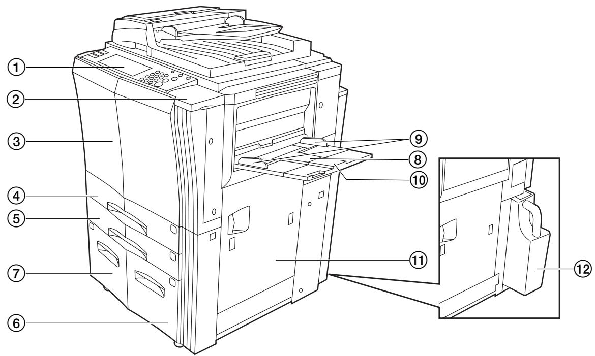 OLIVETTI D-COPIA 55 - Corps principal - 1