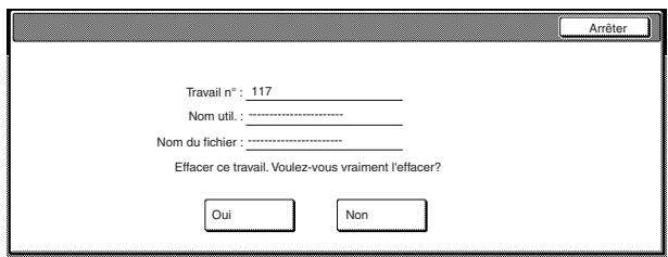 OLIVETTI D-COPIA 55 - ② Vérifier le contentu des travaux de copie enregistrés - 11