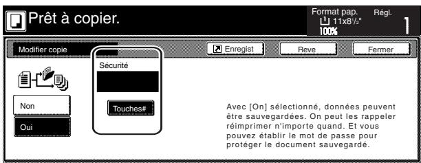 OLIVETTI D-COPIA 55 - Enregistrement d'un travail de copie pour une répétition de copie - 5