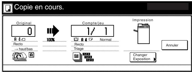 OLIVETTI D-COPIA 55 - Demarrage de la copie - 2