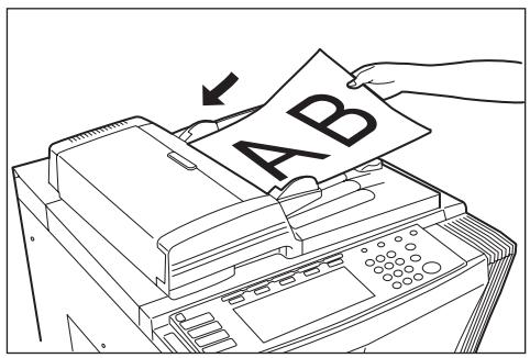 OLIVETTI D-COPIA 55 - Mettre en place les originaux devant etre copies. - 1