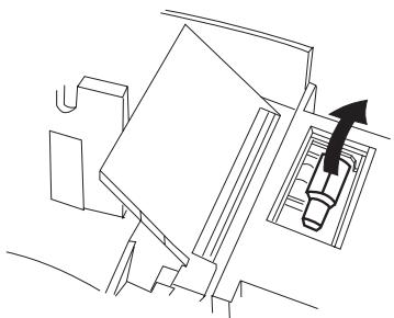 OLIVETTI ECR 2100 EURO - Installation du rouleau encreur - 1
