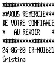 OLIVETTI ECR 2500 EU - Remise sur le total de la vente - 1