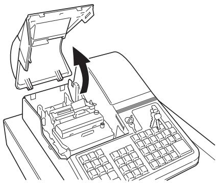 OLIVETTI ECR 2500 EU - Installation de la cartouche à ruban encreur - 1