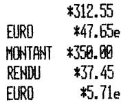 OLIVETTI ECR 2500 EU - Application d'un taux de majoration programme à certains articles et d'un taux non programme à d'autres - 2