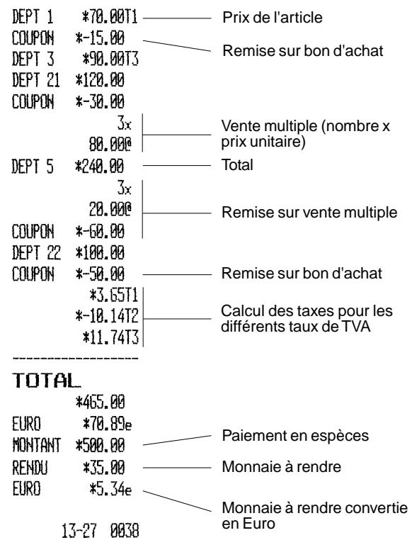 OLIVETTI ECR 2500 EU - Vente avec remises multiples - 2