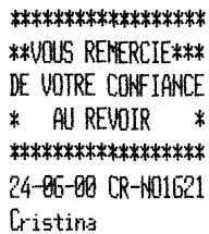 OLIVETTI ECR 2500 EU - Remise sur bon de réduction - 1
