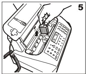 OLIVETTI FAX-LAB 200 PRINTER - Insertion de la TETE d'impression - 5