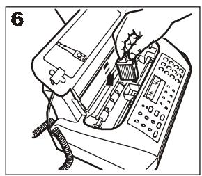 OLIVETTI FAX-LAB 200 PRINTER - Reemplacement de la TETE d'impression - 6