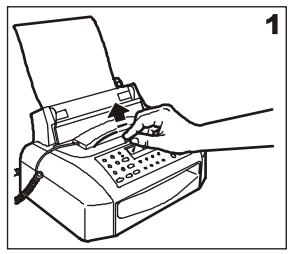 OLIVETTI FAX-LAB 200 PRINTER - Nettoyage du lecteur optique - 1