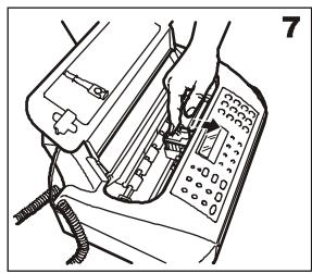 OLIVETTI FAX-LAB 200 PRINTER - Reemplacement de la TETE d'impression - 7