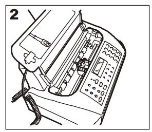 OLIVETTI FAX-LAB 200 PRINTER - Reemplacement de la TETE d'impression - 2