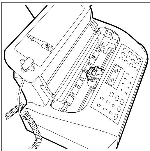 OLIVETTI OFX 525 - NETTOYAGE DE LA BANDE ESSUIE-TETE - 1